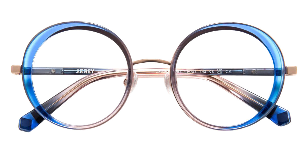J.F. Rey JF3061 2581 49 - Blue/Rose Gold/Gradient Pink #id:jfrjf30612581_s:104100