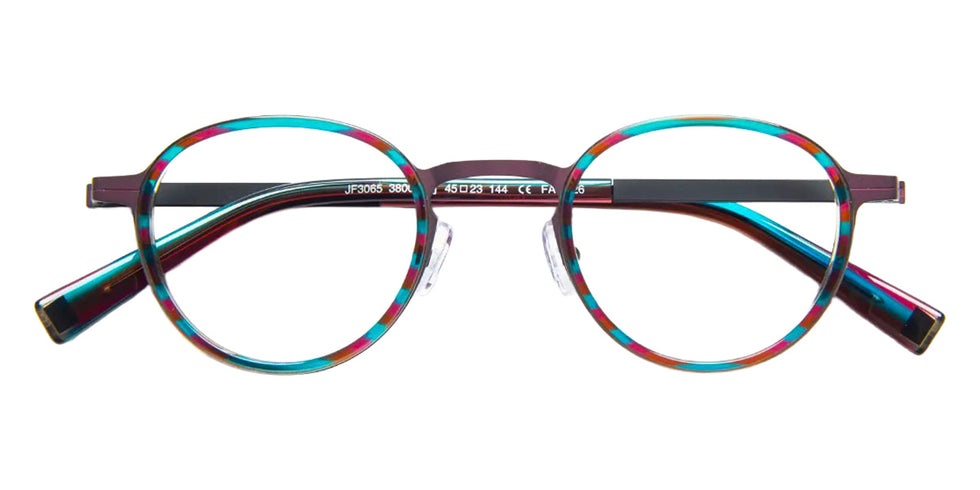 J.F. Rey JF3065 3800 45 - Red Streaks/Burgundy/Black #id:jfrjf30653800_s:102100