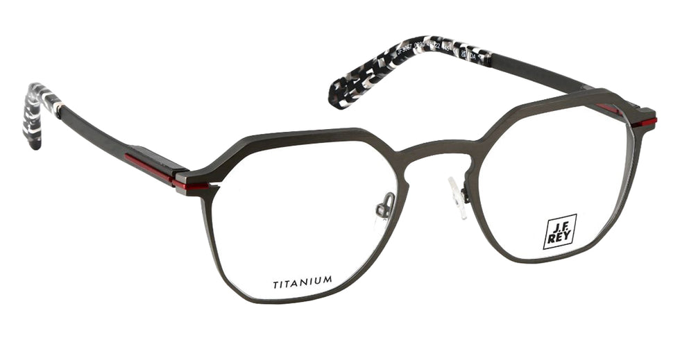 J.F. Rey JF3067 0230 49 - Ruthenium/Red #id:jfrjf30670230_s:100100