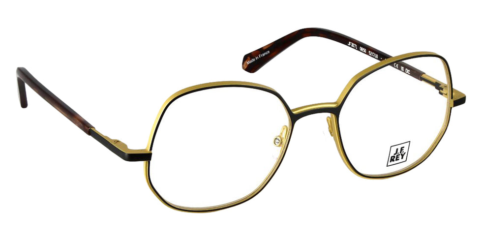 J.F. Rey JF3071 0850 52 - Black/Yellow #id:jfrjf30710850_s:102105