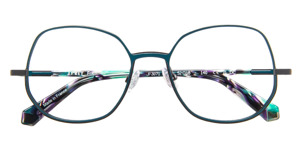 J.F. Rey JF3071 4400 52 - Teal Blue/Black #id:jfrjf30714400_s:106100