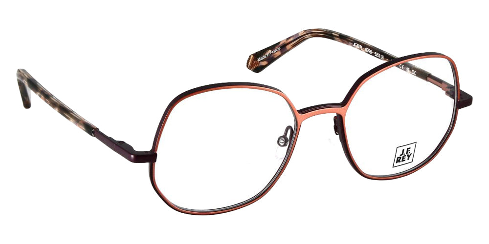 J.F. Rey JF3071 8398 52 - Salmon/Plum #id:jfrjf30718398_s:110105