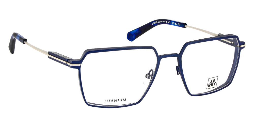 J.F. Rey JF3078 2913 54 - Blue/Silver #id:jfrjf30782913_s:104105