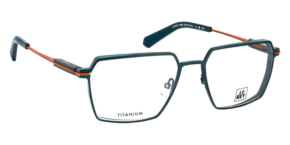 J.F. Rey JF3078 4460 54 - Blue Green/Orange #id:jfrjf30784460_s:106105