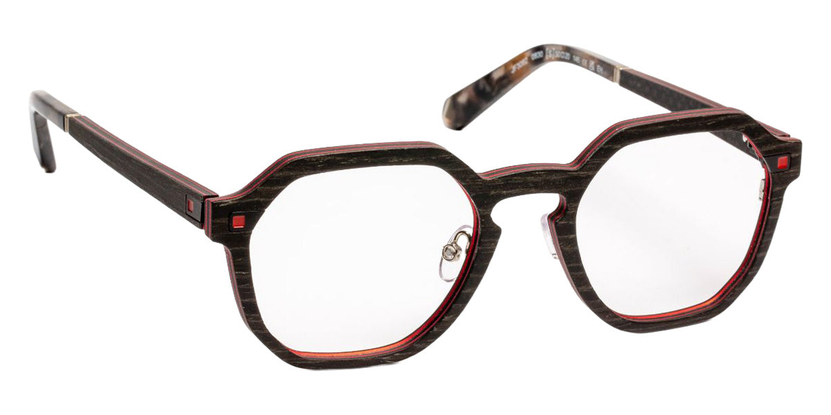 J.F. Rey JF3082 0830 50 - Cypres Black/Carbon/Aluminium Red #id:jfrjf30820830_s:100105