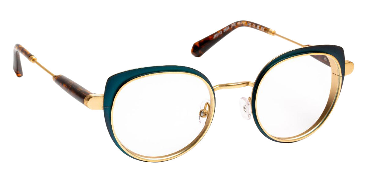 J.F. Rey JF3113 2655 46 - Turquoise/Gold Matte #id:jfrjf31132655_s:100100