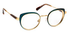 J.F. Rey JF3113 2655 46 - Turquoise/Gold Matte #id:jfrjf31132655_s:100100