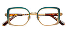 J.F. Rey JF3115 2655 46 - Teal/Gold #id:jfrjf31152655_s:104100