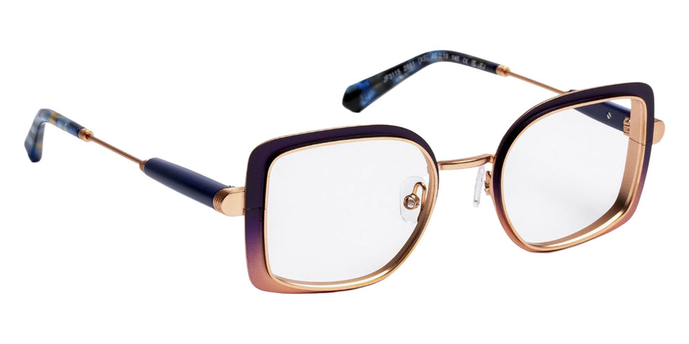 J.F. Rey JF3115 2881 46 - Midnight Blue/Rose Gold #id:jfrjf31152881_s:106105