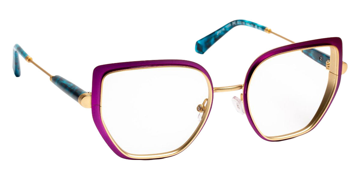 J.F. Rey JF3116 7255 52 - Plum/Satin Gold #id:jfrjf31167255_s:100100