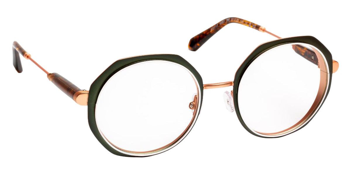 J.F. Rey JF3117 4481 51 - Green/White/Rose Gold #id:jfrjf31174481_s:102100