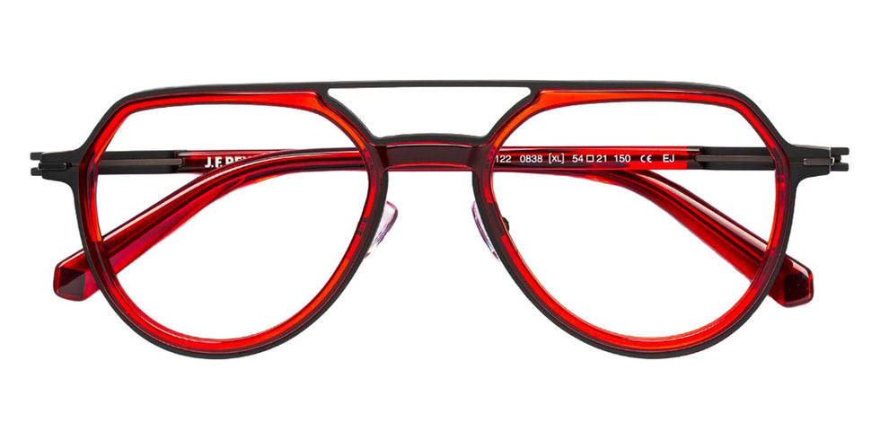 J.F. Rey JF3122 0838 54 - Black/Red/Ruthenium #id:jfrjf31220838_s:100100