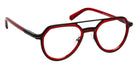 J.F. Rey JF3122 0838 54 - Black/Red/Ruthenium #id:jfrjf31220838_s:100105