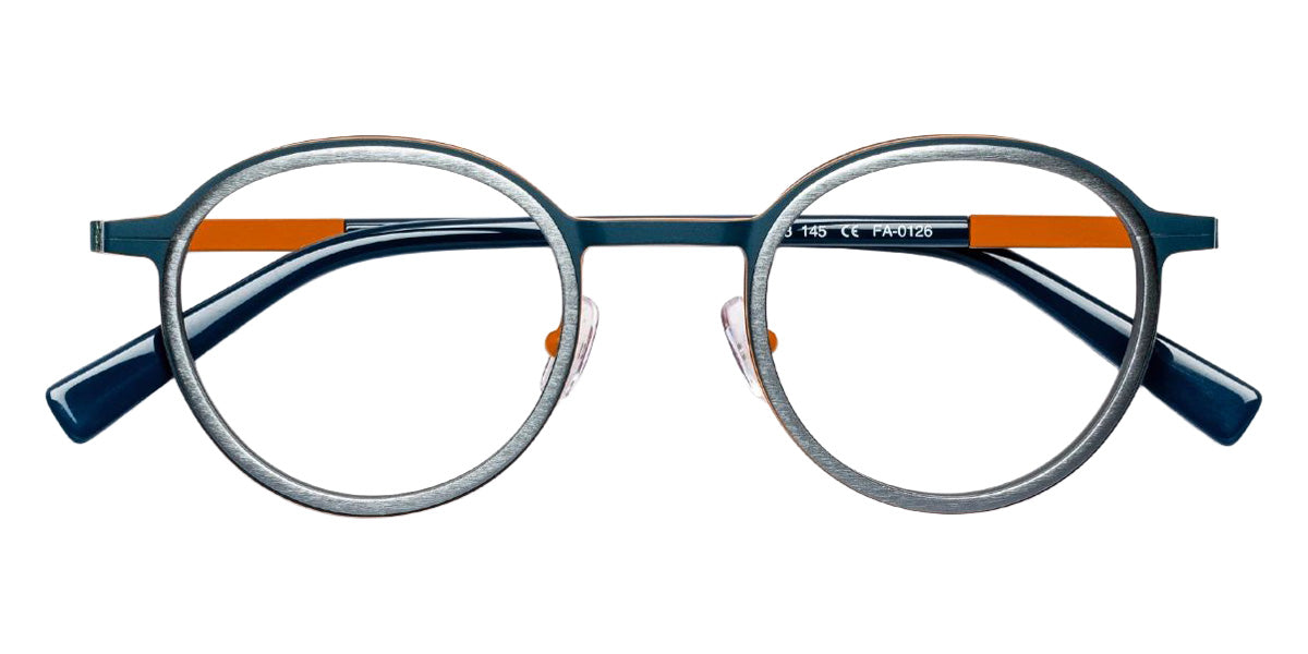 J.F. Rey JF3130 4402 47 - Peacock Blue/Ruthenium/Orange #id:jfrjf31304402_s:104100
