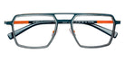 J.F. Rey JF3131 4460 54 - Peacock Blue/Ruthenium/Orange #id:jfrjf31314460_s:106100
