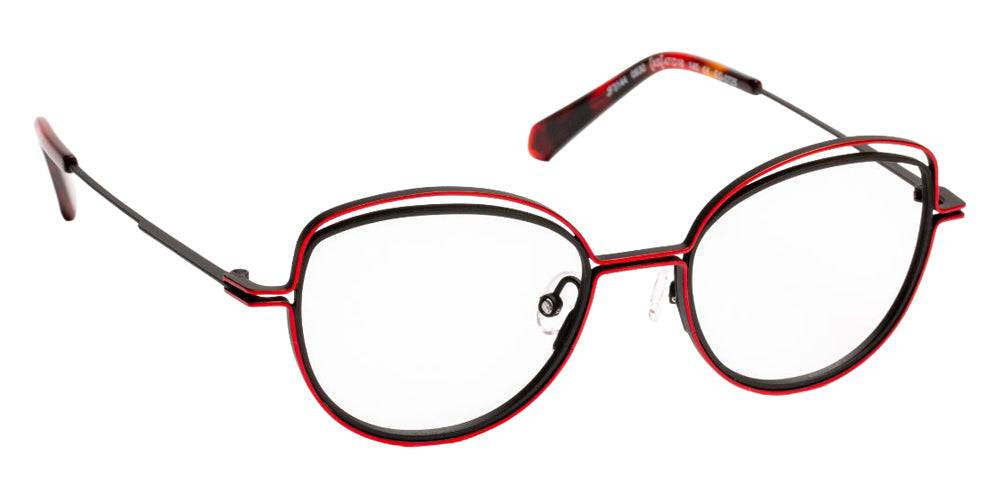 J.F. Rey JF3144 0830 46 - Black/Red #id:jfrjf31440830_s:100100