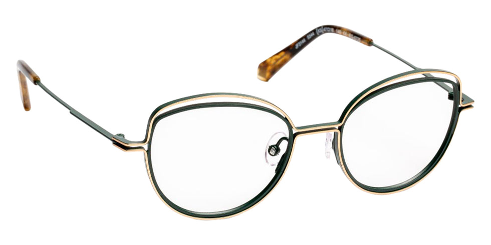 J.F. Rey JF3144 5544 46 - Gold/Green #id:jfrjf31445544_s:104100