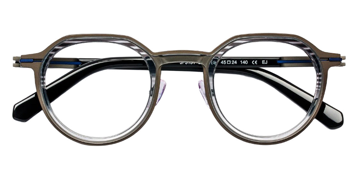 J.F. Rey JF3151 2802 45 - Gray Gradient With Stripes/Blue #id:jfrjf31512802_s:106100