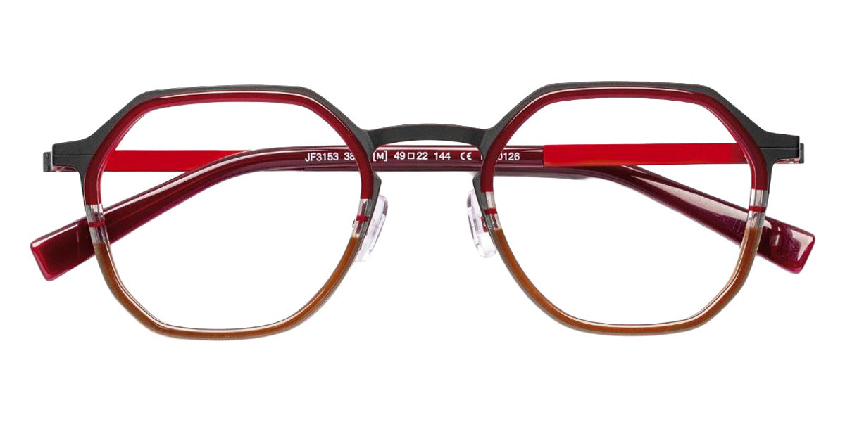 J.F. Rey JF3153 3800 49 - Burgundy/Brown/Black #id:jfrjf31533800_s:100100