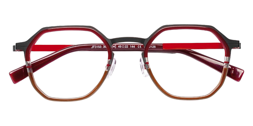 J.F. Rey JF3153 3800 49 - Burgundy/Brown/Black #id:jfrjf31533800_s:100100