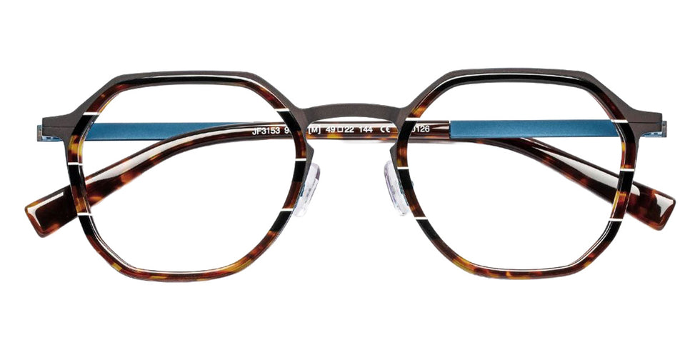 J.F. Rey JF3153 9025 49 - Tortoiseshell Streaks/White/Blue #id:jfrjf31539025_s:106100