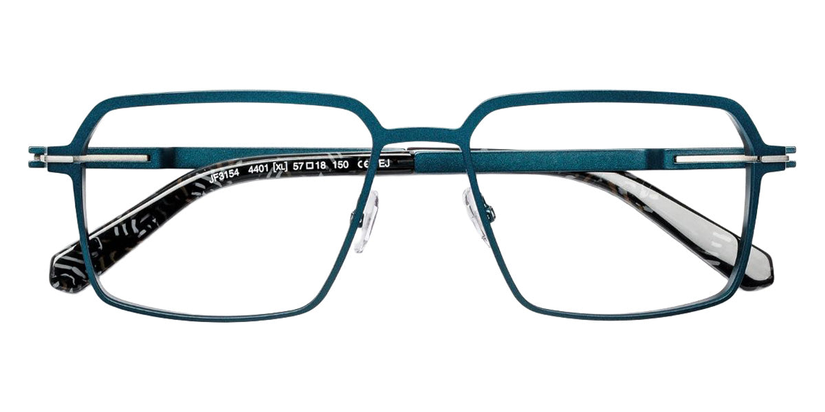 J.F. Rey JF3154 4401 57 - Peacock Blue/Silver #id:jfrjf31544401_s:106100