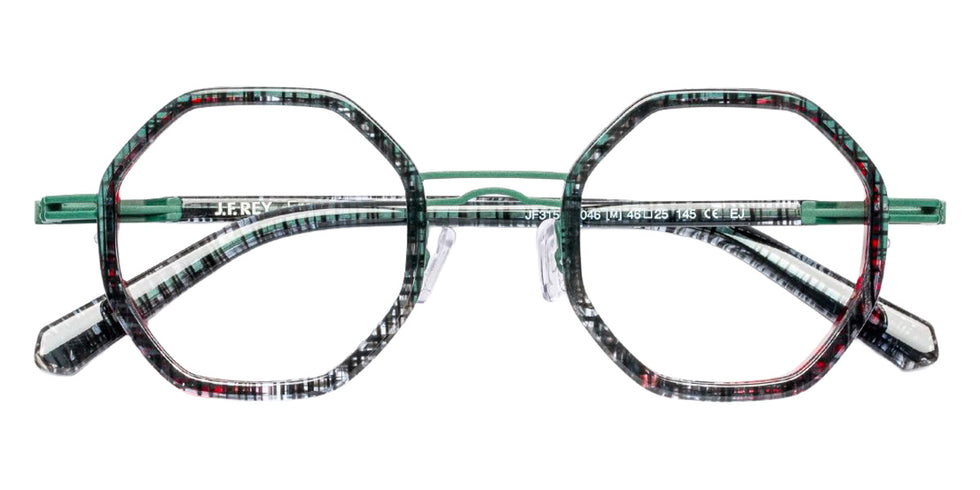 J.F. Rey JF3156 0046 46 - Black/Green #id:jfrjf31560046_s:102100