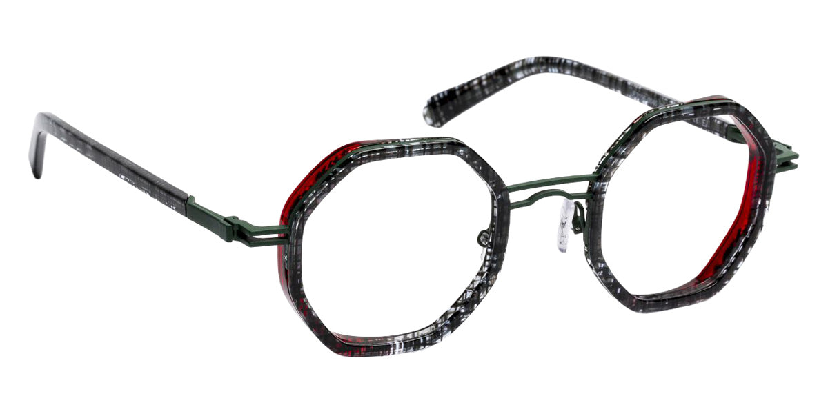 J.F. Rey JF3156 0046 46 - Black/Green #id:jfrjf31560046_s:102105