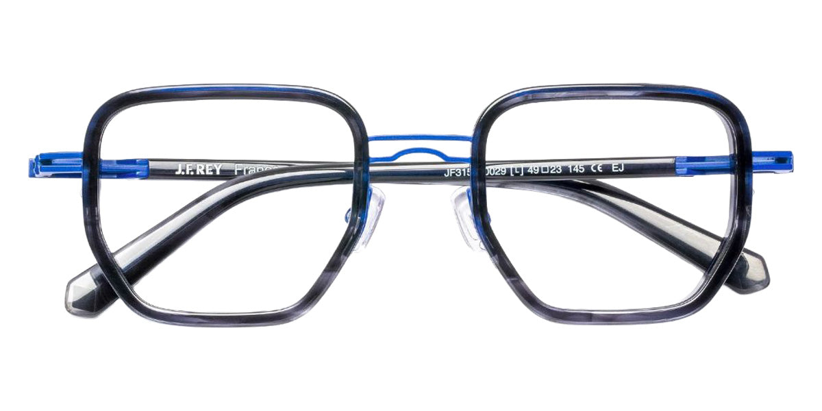 J.F. Rey JF3157 0029 49 - Black/Blue #id:jfrjf31570029_s:100100
