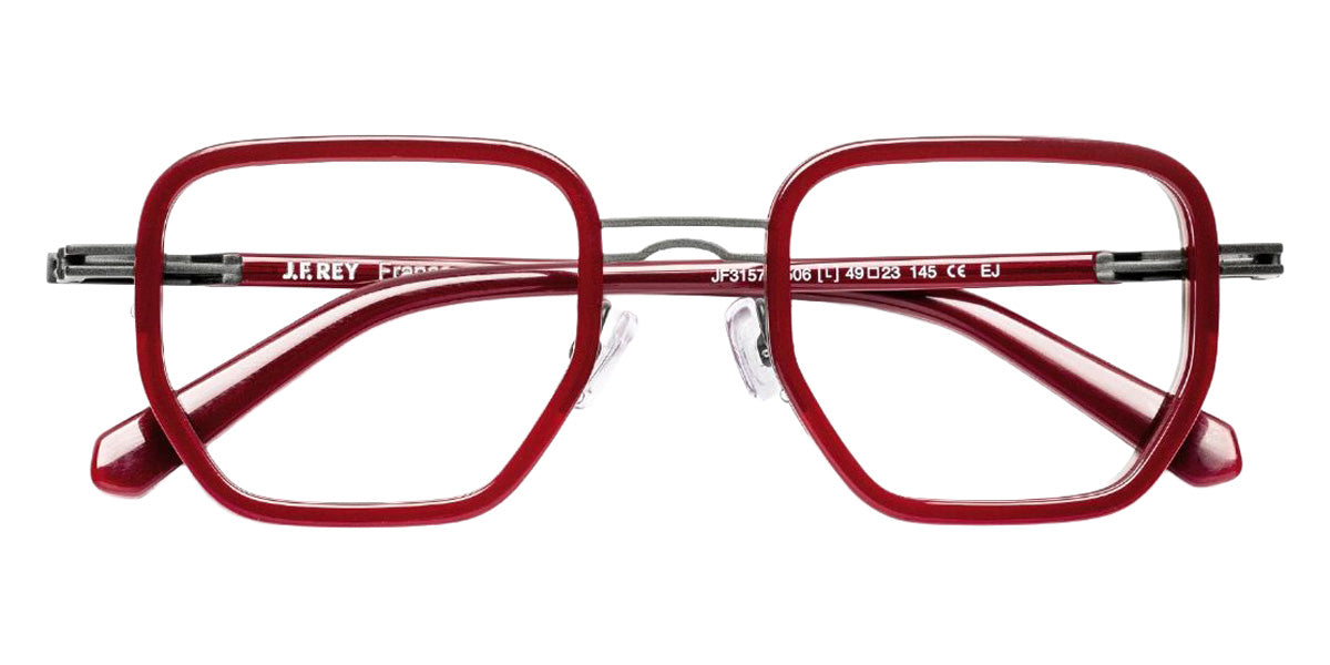 J.F. Rey JF3157 3506 49 - Burgundy/Anthracite Gray #id:jfrjf31573506_s:106100
