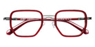 J.F. Rey JF3157 3506 49 - Burgundy/Anthracite Gray #id:jfrjf31573506_s:106100