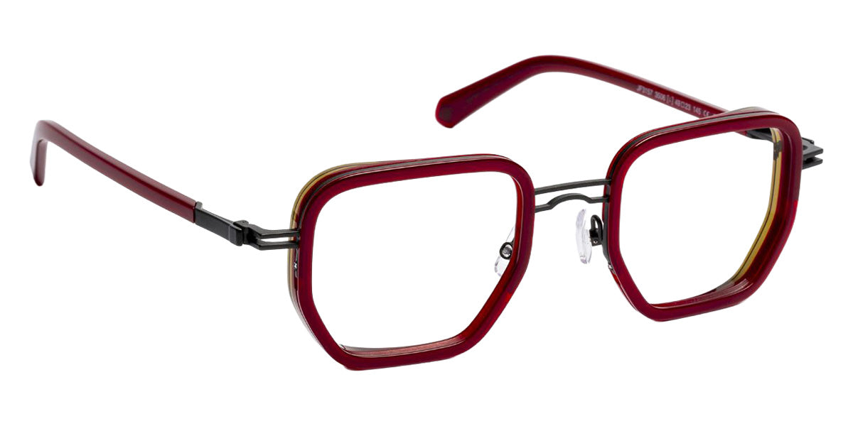 J.F. Rey JF3157 3506 49 - Burgundy/Anthracite Gray #id:jfrjf31573506_s:106105
