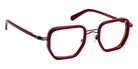 J.F. Rey JF3157 3506 49 - Burgundy/Anthracite Gray #id:jfrjf31573506_s:106105