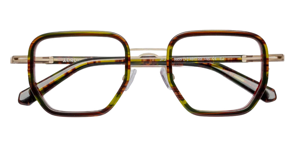 J.F. Rey JF3157 9955 49 - Mahogany Brown/Brushed Gold #id:jfrjf31579955_s:108100