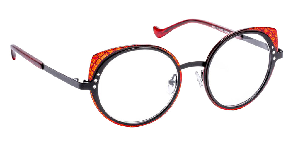 J.F. Rey Kelly 0030 49 - Black/Red #id:jfrkelly0030_s:100100