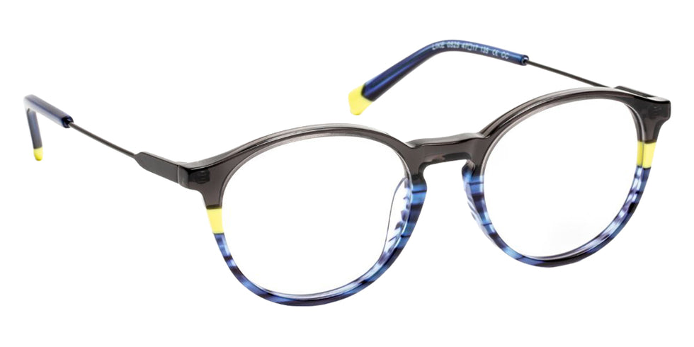 J.F. Rey Like 0525 47 - Black/Blue Striped #id:jfrlike0525_s:100100
