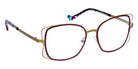 J.F. Rey Lucia 4070 52 - Khaki/Plum/White #id:jfrlucia4070_s:102100