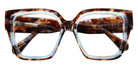J.F. Rey Madison 9826 54 - Tortoiseshell/Azure Blue #id:jfrmadison9826_s:108100