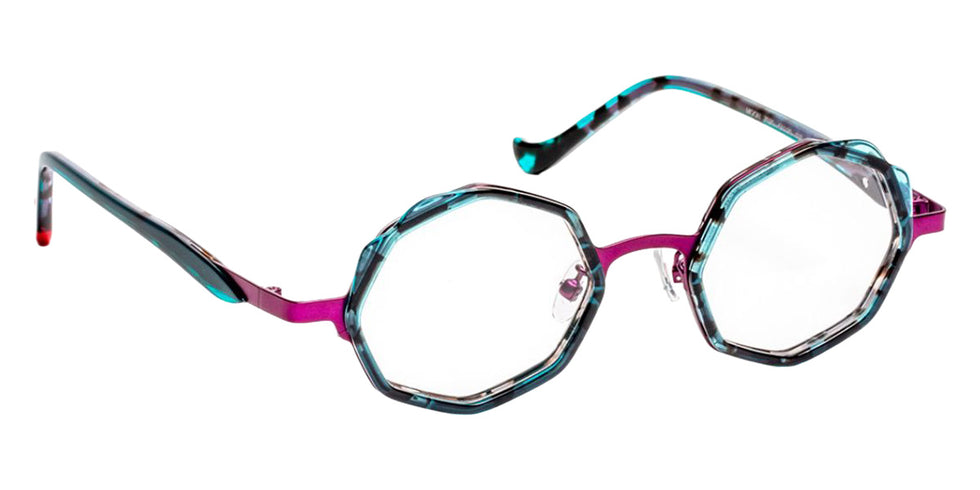 J.F. Rey Moon 7020 47 - Blue Tortoiseshell/Purple #id:jfrmoon7020_s:106100