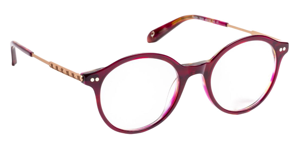 J.F. Rey PA081 3558 46 - Burgundy/Rose Gold #id:jfrpa0813558_s:104100