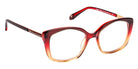 J.F. Rey PA094 3050 47 - Gradient Red/Satin Gold #id:jfrpa0943050_s:100100