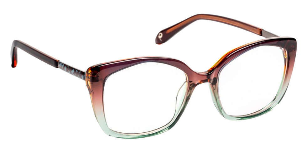 J.F. Rey PA094 4075 47 - Gradient Brown/Green/Ruthenium Shiny #id:jfrpa0944075_s:102100