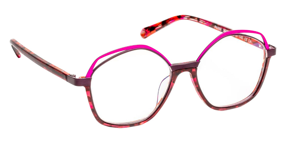 J.F. Rey PA098 3575 50 - Red Tortoiseshell/Plum/Pink #id:jfrpa0983575_s:106105