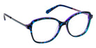 J.F. Rey PA099 2070 49 - Blue Tortoiseshell/Green/Purple #id:jfrpa0992070_s:100100