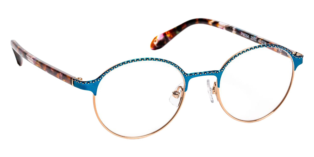 J.F. Rey PM054 2550 46 - Turquoise/Rose Gold Shiny #id:jfrpm0542550_s:100100