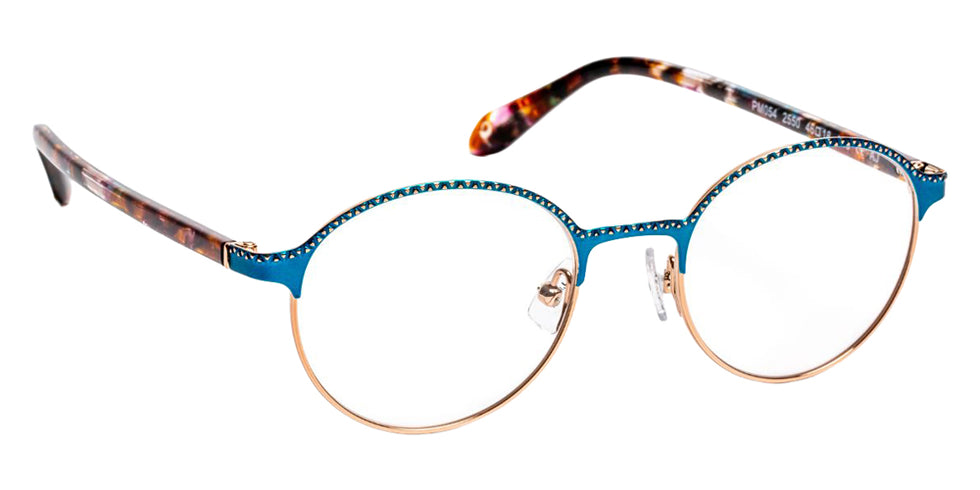 J.F. Rey PM054 2550 46 - Turquoise/Rose Gold Shiny #id:jfrpm0542550_s:100100