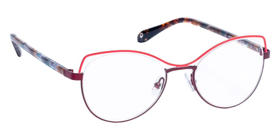 J.F. Rey PM071 3035 48 - Red Fluorescent/Burgundy #id:jfrpm0713035_s:100100
