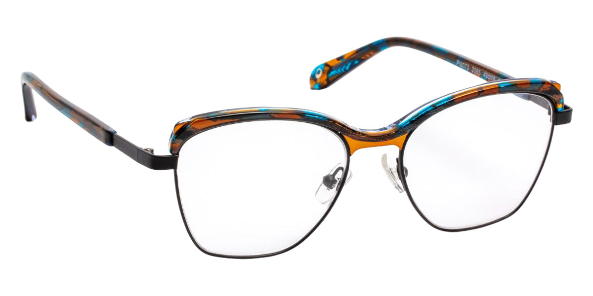 J.F. Rey PM073 2065 49 - Tortoiseshell Turquoise/Copper/Black #id:jfrpm0732065_s:100100