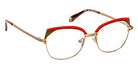 J.F. Rey PM078 3050 48 - Gold Brushed/Red/Khaki #id:jfrpm0783050_s:102100