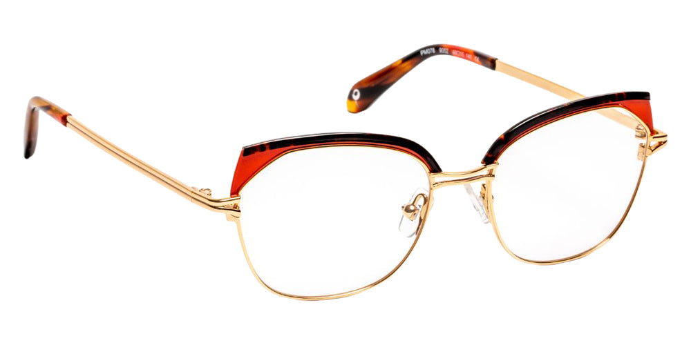 J.F. Rey PM078 9052 48 - Shiny Gold/Tortoiseshell/Red #id:jfrpm0789052_s:106100